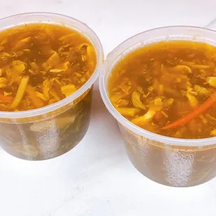 Hot &amp; Sour Soup (serves 2)