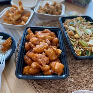 Orange chicken