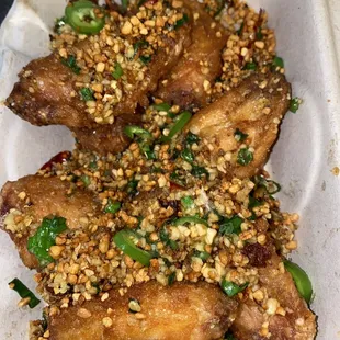 Salt &amp; Pepper Chicken Wings (8pc)