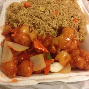 Sweet and Sour Chicken