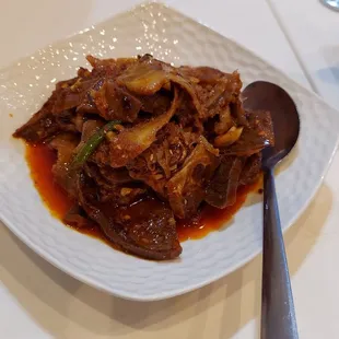 Sichuan Combination Of Cold Beef &amp; Beef Tripe