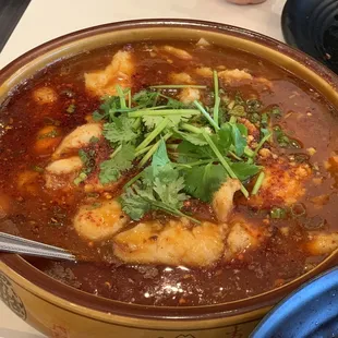 Spicy Boiled Fish Fillet