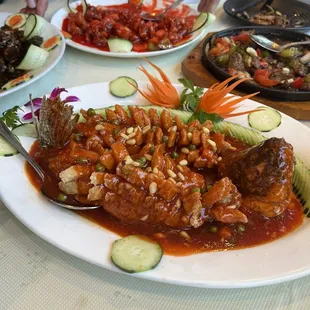 Sweet and Sour Whole Fish