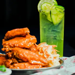 fried chicken wings, bbq wings, chicken, bbq chicken, chicken wings and fried chicken, chicken wings, poultry, fried chicken, food