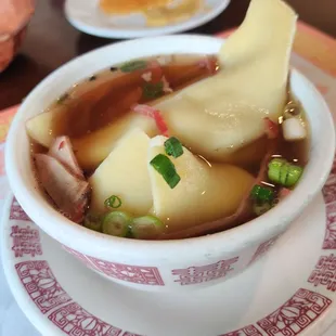 Roast Pork Wonton Soup