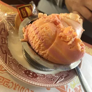 a plate of food