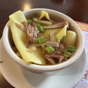 Roast Pork Wonton Soup