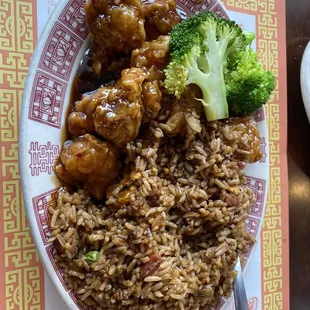 Lunch Orange Chicken