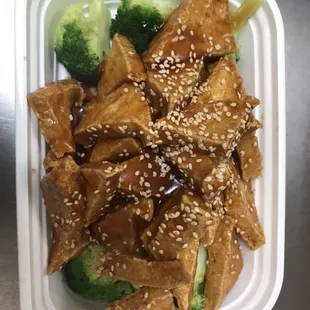 Sesame Tofu