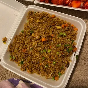 No pork in my pork fried rice.
