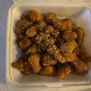 Sesame chicken