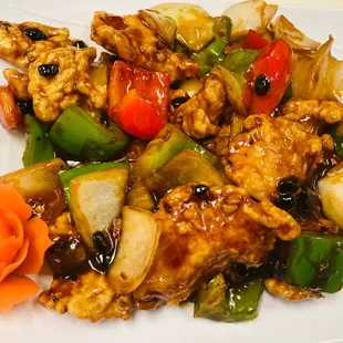 ish Fillet with Black Bean Sauce