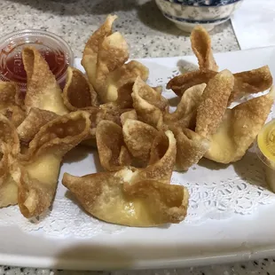 2. Cream Cheese Fried Wontons