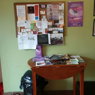 Community resource center.  (Top right) I'd love to go see Shen Yun!