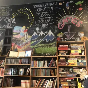 Used book section you can buy!