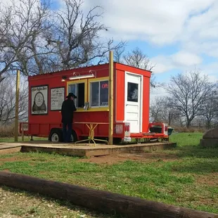 Don't miss this coffee spot, it's located behind Av's To Go taco shop.