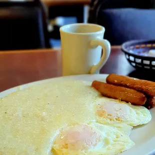 Basic southern breakfast