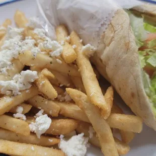 Lamb and Beef Gyro w/ Greek Fries