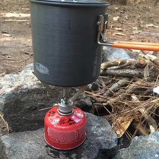 We enjoyed the tent camping back in the actual woods! No pulling your car directly up, which we enjoyed!