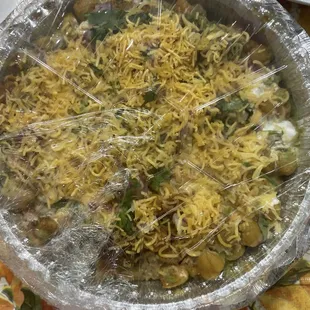 Delhi Samosa chaat 6/10