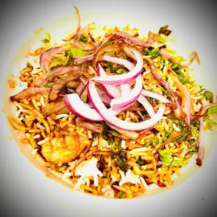 Shrimp Biryani