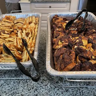 Challah French Toast and Fried Chicken and Challah French Toast