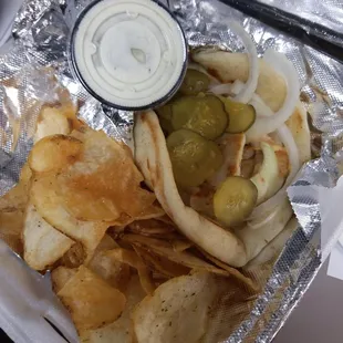 Grilled Chicken Gyro