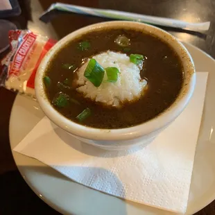 Small Cup of Shrimp Gumbo