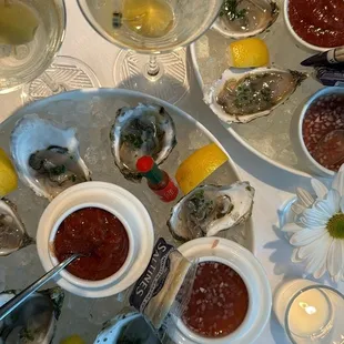 Oysters, around $3 each?