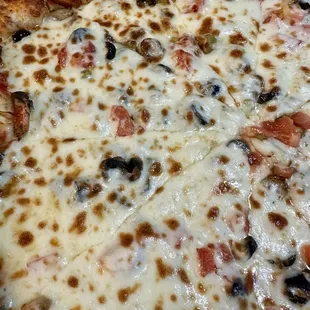 Veggie Pizza Closeup