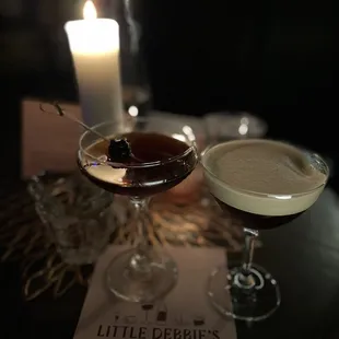 Black Manhattan  Espresso Martini