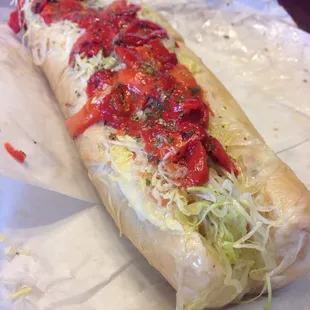 Large Gourmet Italian sandwich