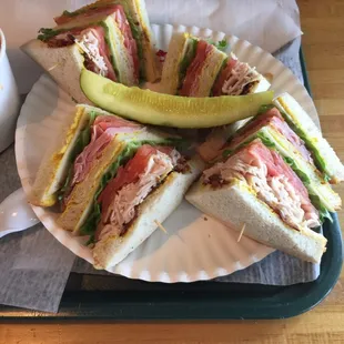 Club sandwich perfection
