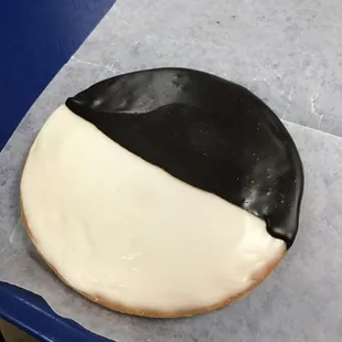 Tuxedo Cookie.  They fly this in from NY.  Must get.