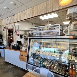 the interior of the restaurant