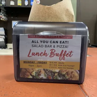 First time stopping here! My kiddo got 2 free sliced cheese or pepperoni voucher from elementary school for receiving awards