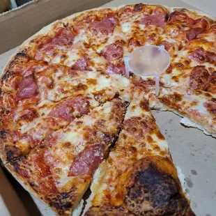 No extra sauce as had requested .