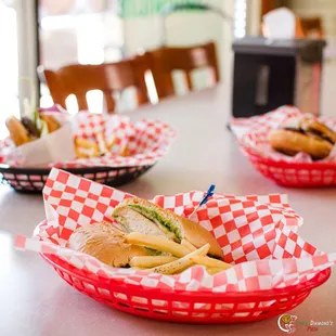 Lunch with Friends at Little Diamond's Pizza. We also serve Sandwiches and Burgers.