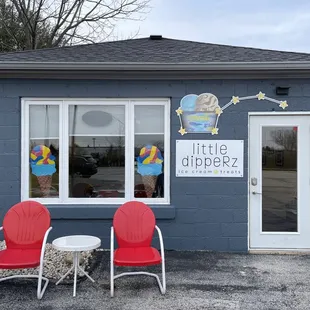 the front of the shop