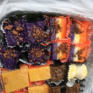 Dessert pack opened. Smells great