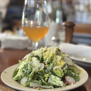 Little Gems Salad &amp; Orange Wine