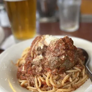 Spaghetti and Meatballs