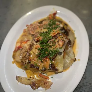 Lobster pierogi