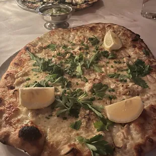 White Clam Pizza
