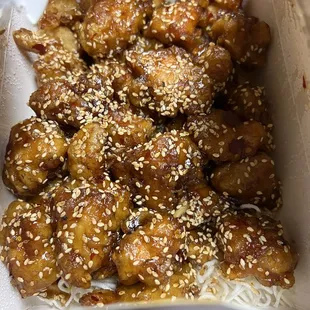 Sesame chicken