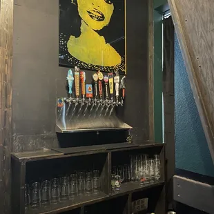 Draft beers that are 1/2 price during happy hour times