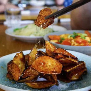 Sweet Potato Caramelized with Brown Sugar - IG: @nelson_eats