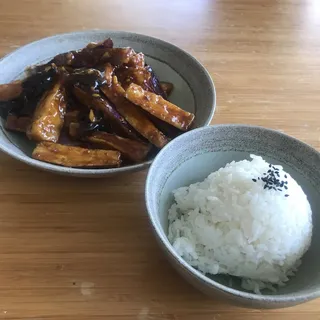 Eggplant with Garlic Sauce