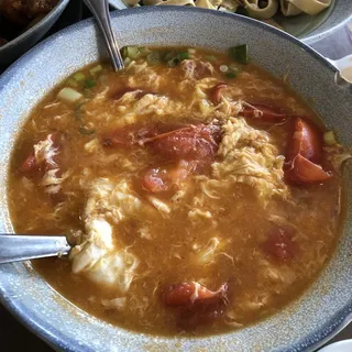 Tomato and Egg Flower Soup