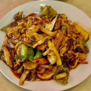 Spicy Garlic Chicken
